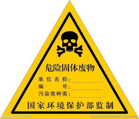 危险固废骷髅图片